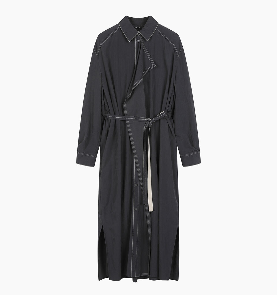 DRESS - sisley k dresses - Dark Gray | Sisley K image number 2